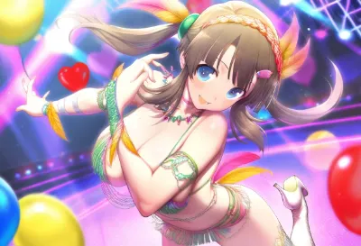 祭りの夜に舞う熱帯の妖精　美野里