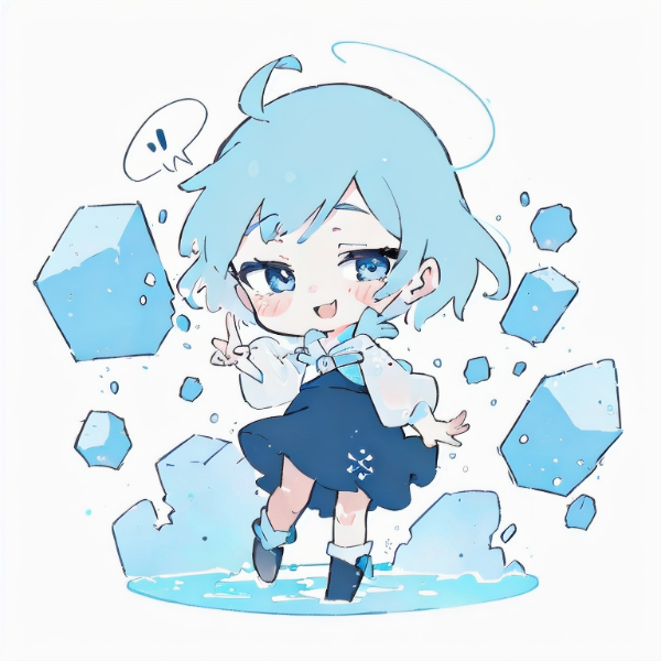 氷の女の子