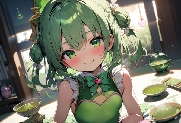 お茶の魔法少女