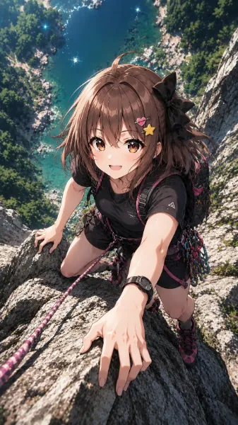 『Rinのアイピク島バカンス ― 絶壁に挑戦！ ―』