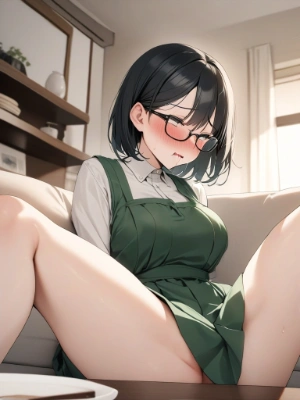 眼鏡のお姉さん