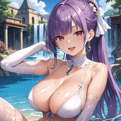 水着のお姉さん