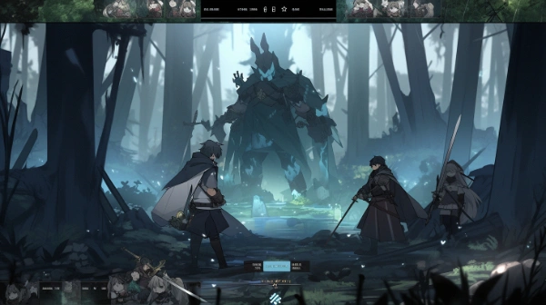 RPGの戦闘画面みたいな？