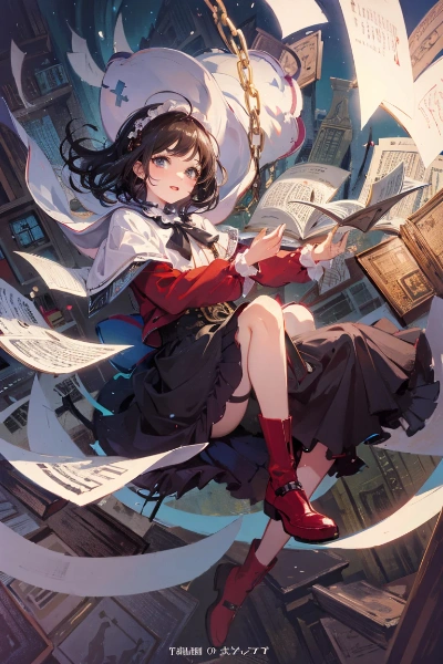 広い図書室なのさ！