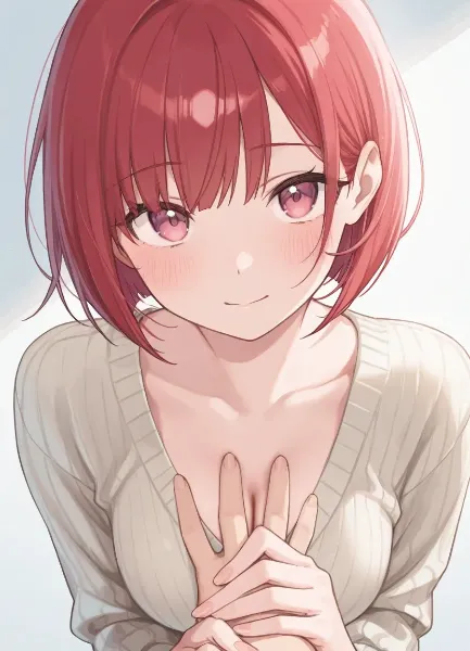 ほら、ドキドキしてる