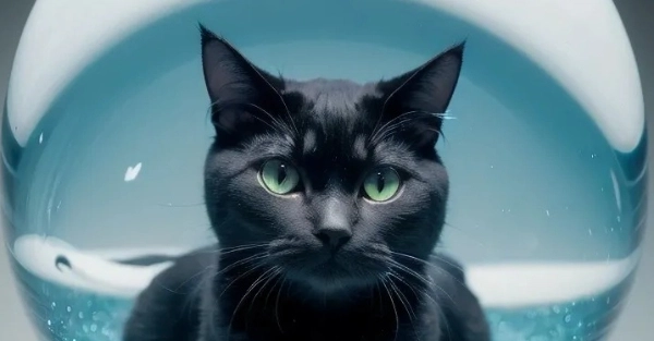 液体状の猫が、完全な球体になる時。