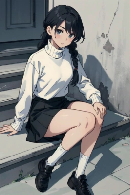 階段占拠