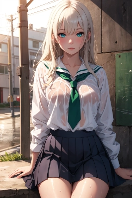雨宿り