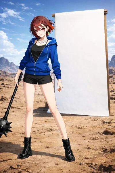 閃光のミラージュ　超番外編 【荒野の書き初め！？】