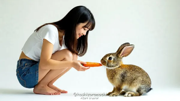 バニー・フィーディング・ジェントルネス🐰🥕