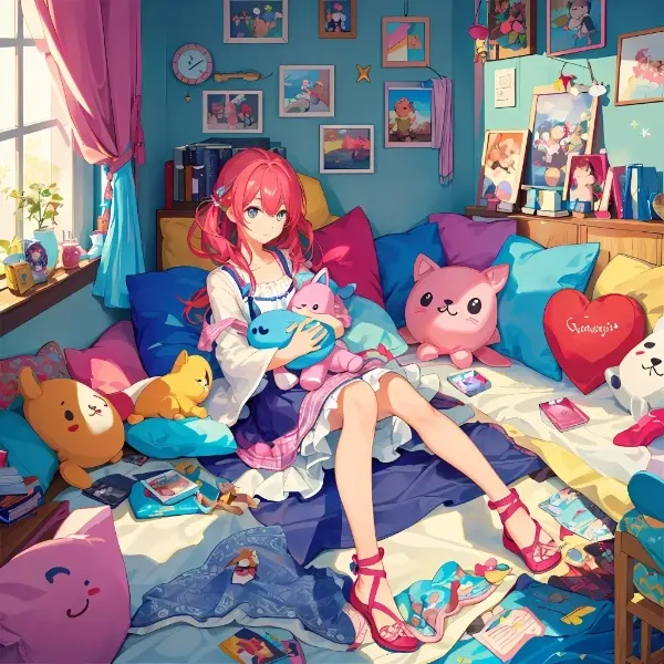 お部屋でまったり