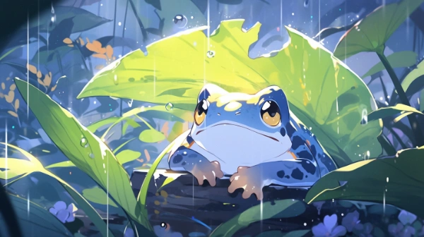 かえるぅ・・・。