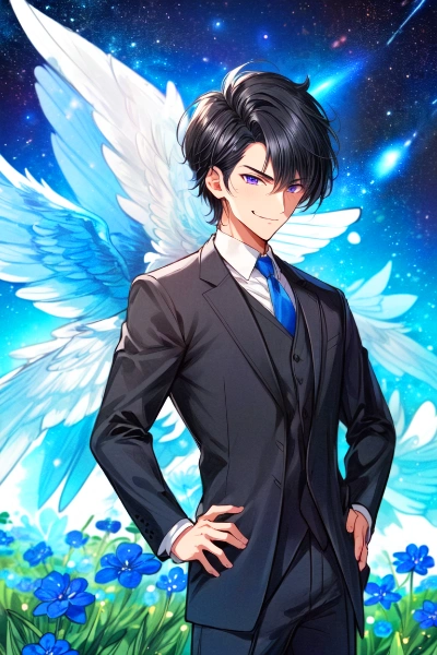 ドヤ顔な、黒髪短髪男性★(5枚)