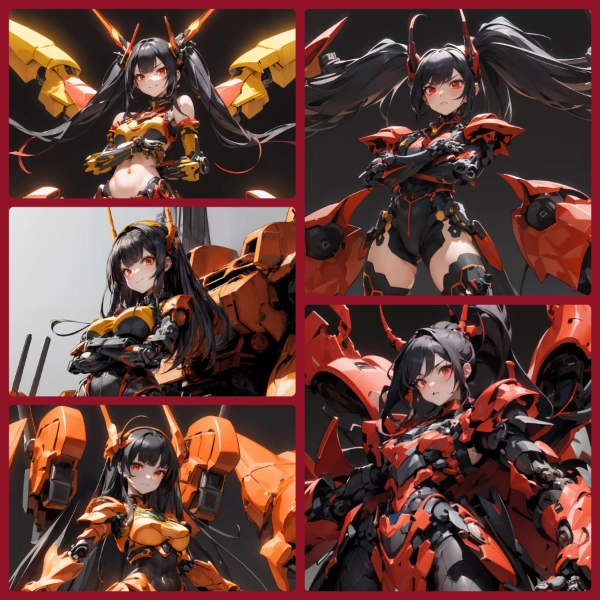 メカ娘ヴィランズ 甲殻後期モデル