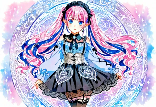 円環の儀式、双彩の髪に沈む誓い