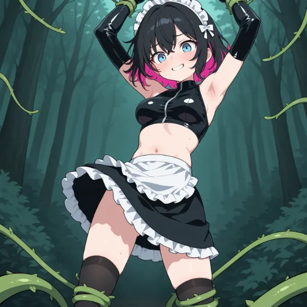 クロネコちゃんの偵察