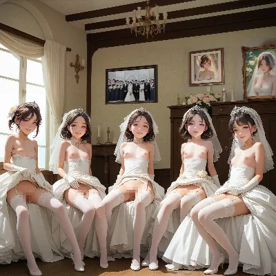 花嫁さんがいっぱい