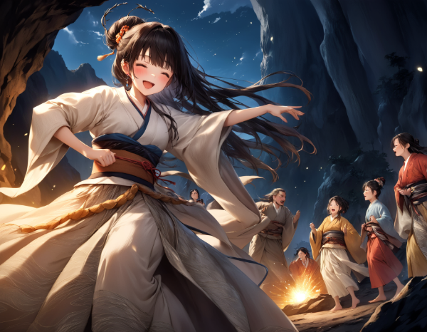 宴会をする神様