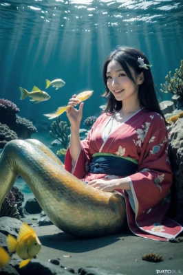 魚を喰らう人魚