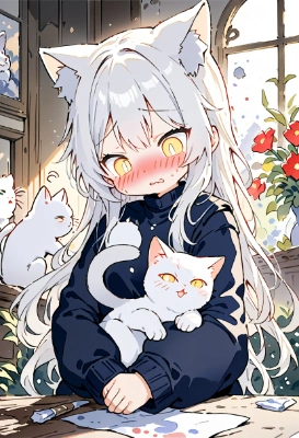 猫と遊んでただけなのに