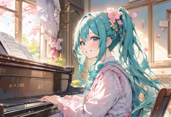 音楽の初音先生