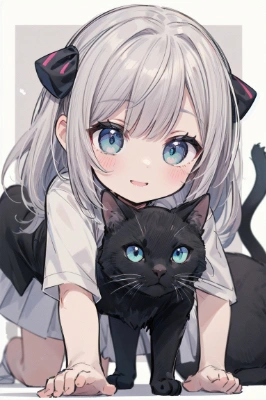 黒猫が