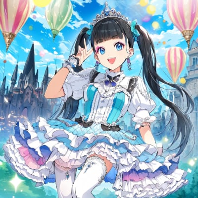 黒髪のお姫様