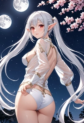 2つの月とエルフ