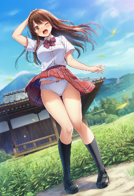 風のいたずら