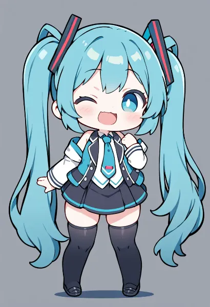 マスコット風？初音ミク