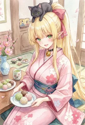 アレンジレシピ：ひなあられチョコ