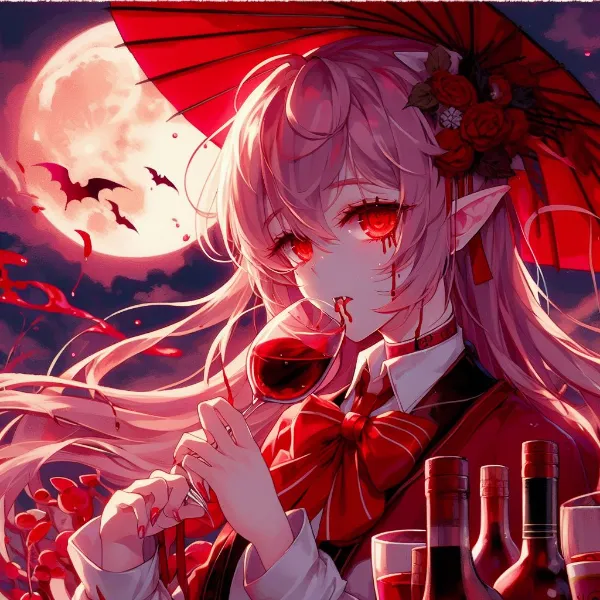 吸血鬼サマの晩酌