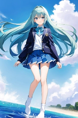 「いい風ね」