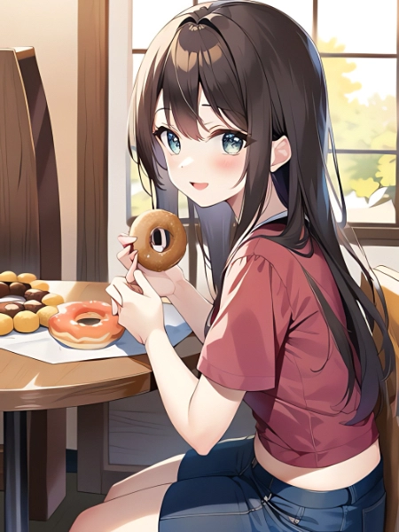 ドーナツは別腹だから