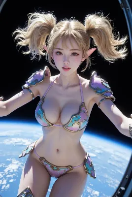 宇宙漂うエルフの秘められた冒険