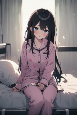 病弱な女の子