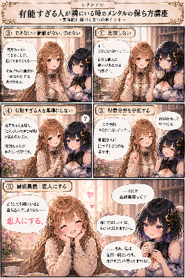 有能過ぎる人がそばに居る時のメンタルの保ち方講座