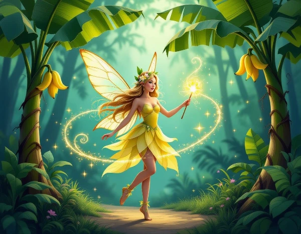 【バナナ・フェアリー】黄金の森の守り神 / [Banana Fairy] Guardian of the Golden Forest