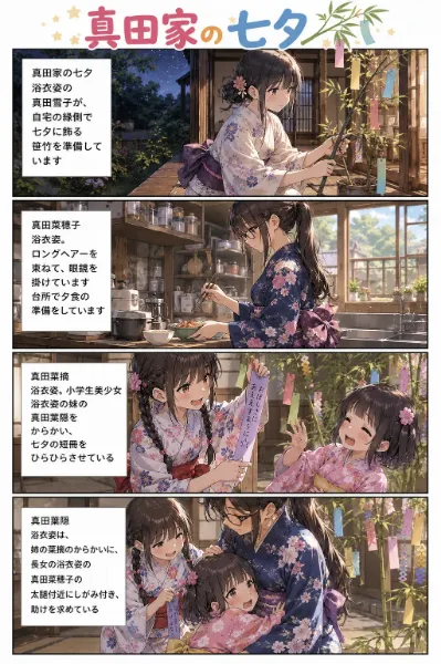 真田家の七夕