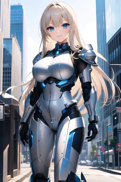 サイボーグ？の女の子