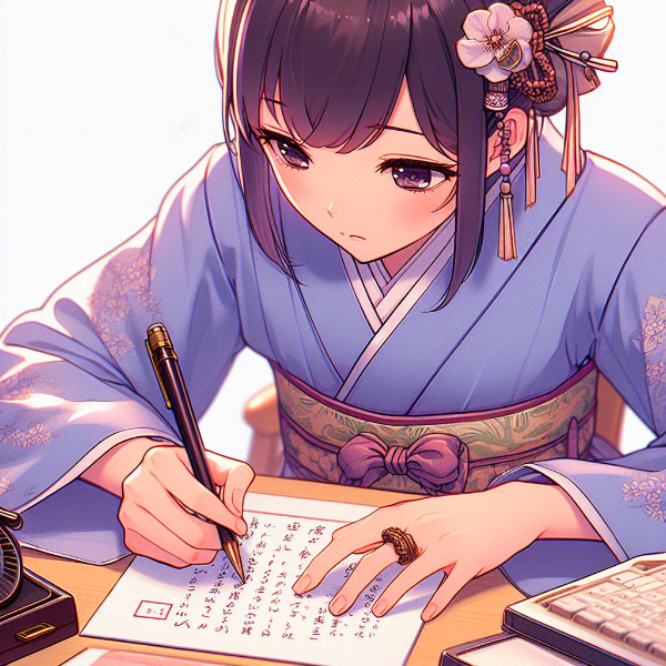 筆まめな、女の子達＊その1(13枚)