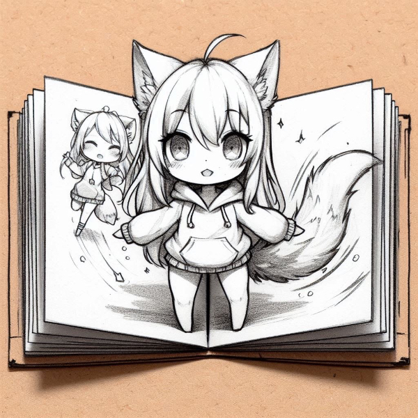 🖼️誰かが描いた🦊