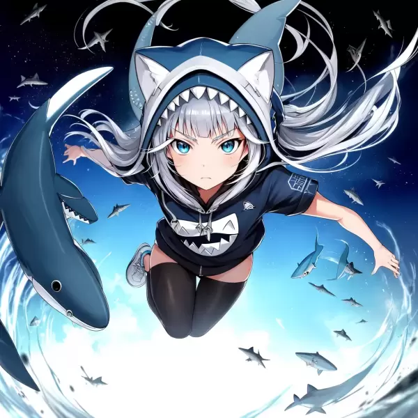 シャーク・スイムタイム!!