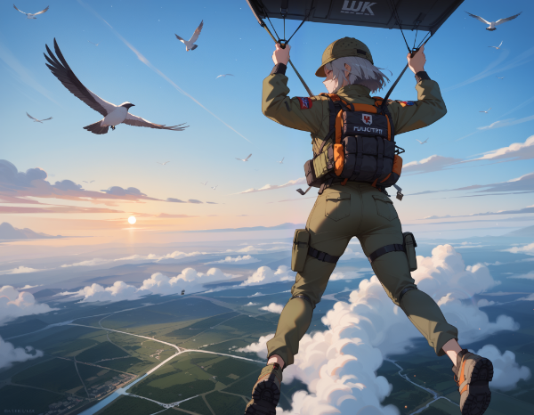 降下作戦実行！