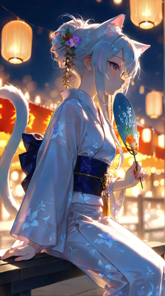 「人混みに紛れてると、ほんの少しだけ自分の輪郭が曖昧になる気がして、それが心地良いの。……妖の癖に、変よね」