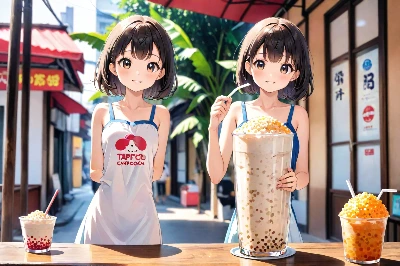 はい、こちら10分間で飲み切ると無料となっております、ちなみにチャレンジ失敗だと1万円になりま～す♡