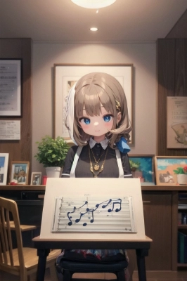 「曲を書いたの」