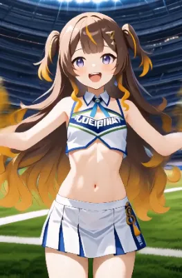 [動画]チアガール　アーニャちゃん