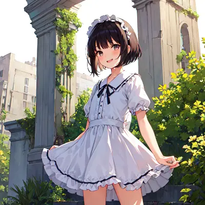 黒髪ボブっ娘