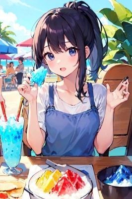 レストランで彼女とデート